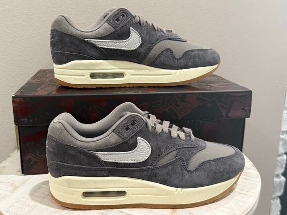 Nike Other - Nike Air Max 1 Crepe Soft Grey Size 6m 7.5w FD588-001